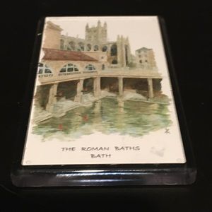 Magnetic souvenir the Roman Baths